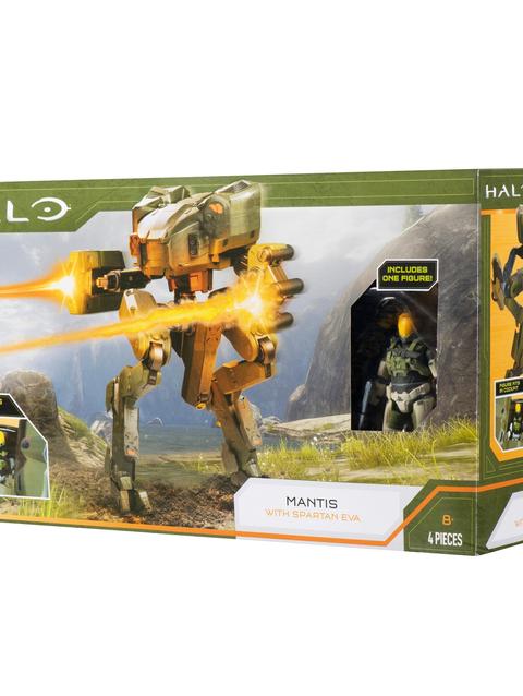 Jazwares Halo Deluxe Figure - UNSC Mantis and Spartan EVA High Quality