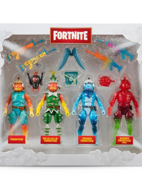 Jazwares Fortnite Frozen Fishstick 4-Pack New Arrival