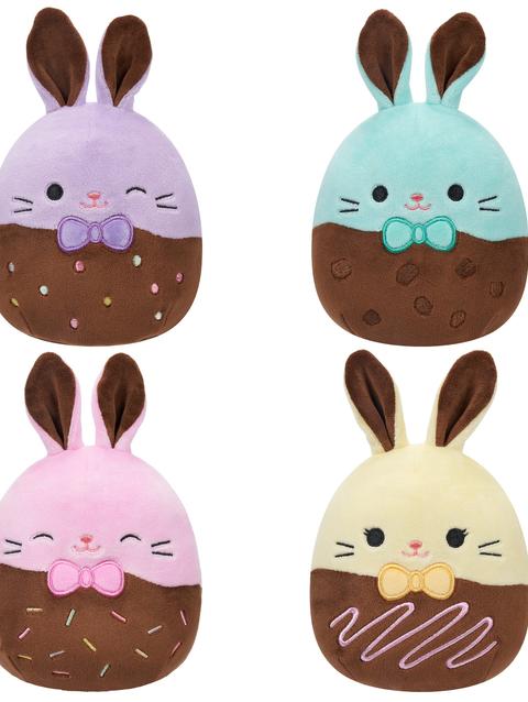 Jazwares 5-Inch Easter Chocolate Bunny 4-Pack Free shipping