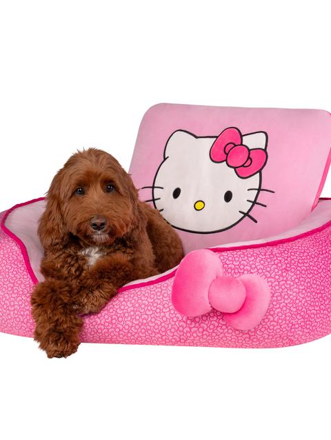 Jazwares Hello Kitty and Friends Pink Bolster Pet Bed High Quality