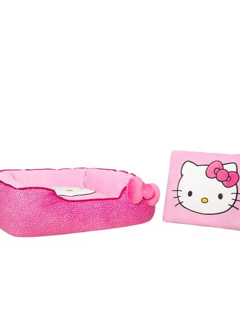 Jazwares Hello Kitty and Friends Pink Bolster Pet Bed High Quality