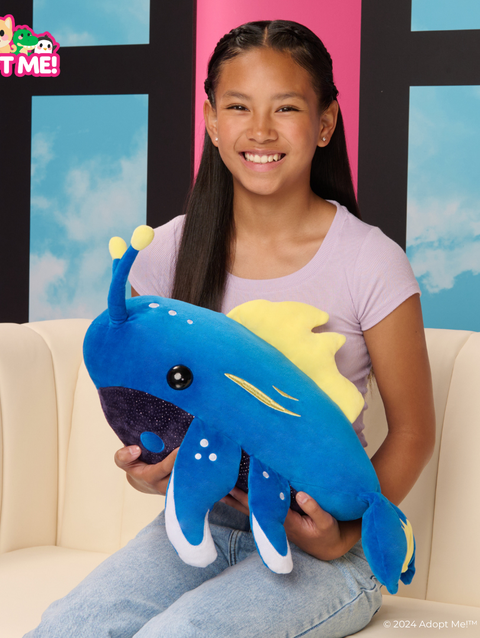 Jazwares Adopt Me! 21-Inch Space Whale Large Plush (Exclusive Virtual Item Included) Best Seller