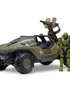 Jazwares Halo 4" “World of HALO” – Warthog with Master Chief High Quality