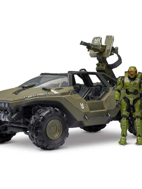 Jazwares Halo 4" “World of HALO” – Warthog with Master Chief High Quality