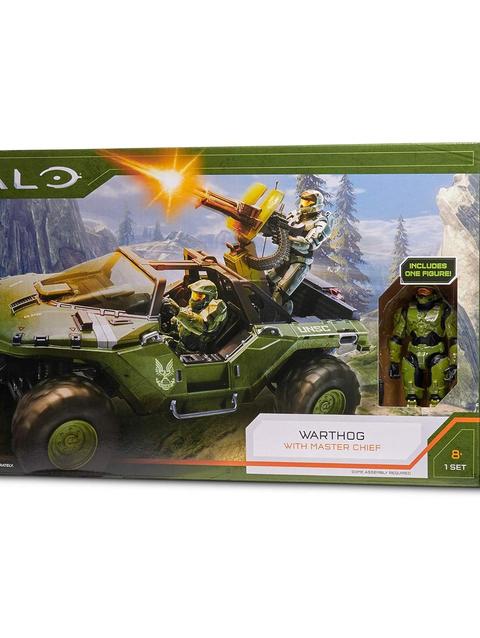 Jazwares Halo 4" “World of HALO” – Warthog with Master Chief High Quality