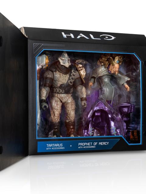 Jazwares Halo Tartarus and Prophet of Mercy 2-Pack On Sale