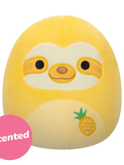 Jazwares 8-Inch Select Series: Bermuda Pineapple Scented Sloth New Arrival