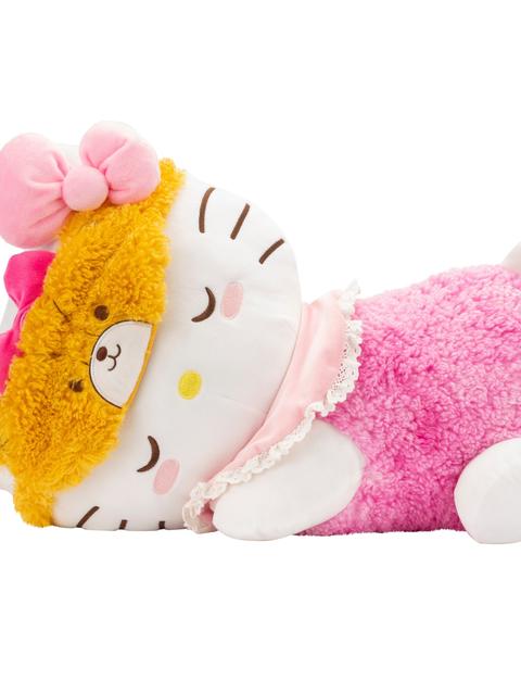 Jazwares Hello Kitty and Friends 18-inch Sleeping Plush - Hello Kitty For Sale