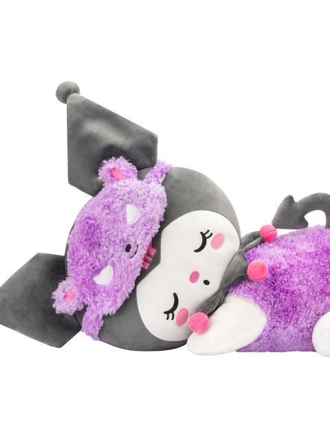 Jazwares Hello Kitty and Friends 18-inch Sleeping Plush - Kuromi On Sale