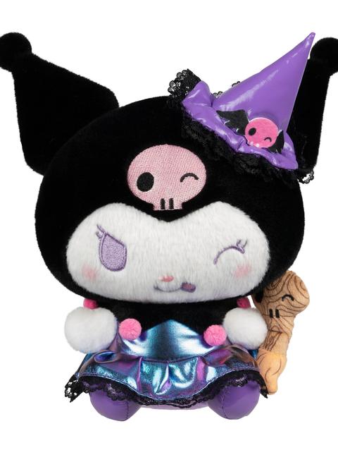 Jazwares Hello Kitty and Friends 8-Inch Kuromi Halloween Plush Wearing a Witch Costume Free shipping