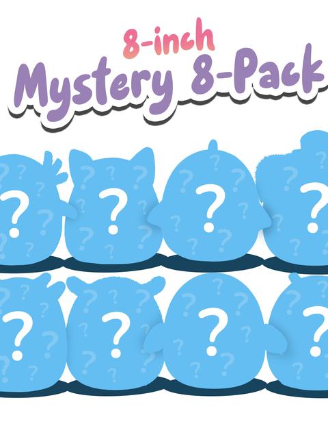 Jazwares 8-Inch Mystery Plush 8 Pack High Quality