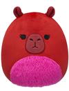 Jazwares 8-Inch Marcia the Maroon Capybara New Arrival