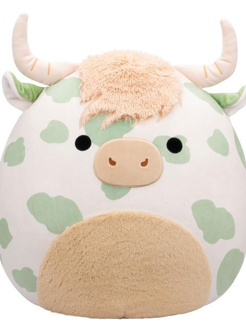 Jazwares 20-Inch Celestino the Sage Green Spotted Highland Cow Same Day Delivery