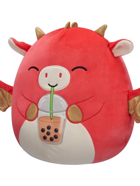 Jazwares 12-Inch Baiden the Red Dragon with Boba Drink For Sale