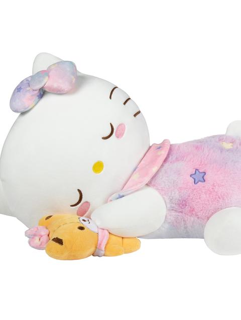 Jazwares Hello Kitty and Friends 18-Inch Sleeping Plush - Hello Kitty with Bestie Accessory For Sale