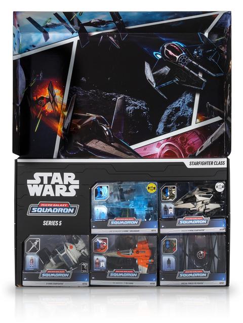 Jazwares Starfighter Class Series 5 Box Set includes limited edition chase and rare Free shipping