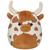 Jazwares Alonzo the Brown Spotted Highland Cow On Sale