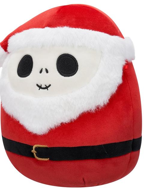 Jazwares Squishmallows Original Disney 8-Inch Jack Skellington Santa Claus For Sale