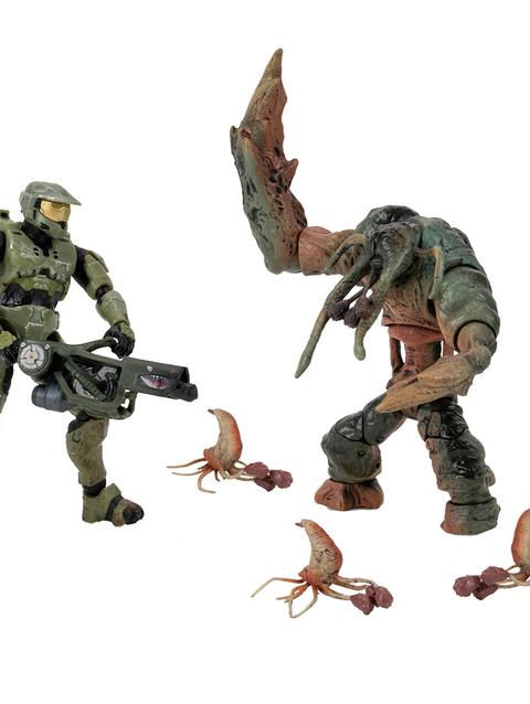 Jazwares Halo Master Chief vs. The Flood New Arrival