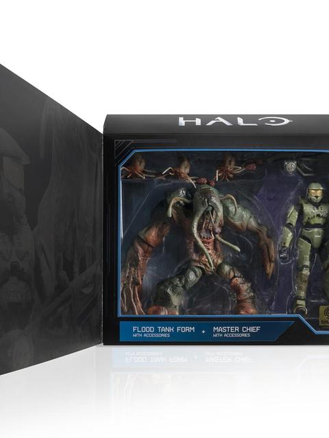 Jazwares Halo Master Chief vs. The Flood New Arrival