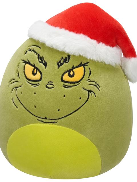 Jazwares Squishmallows Original Dr. Seuss 8-Inch Grinch in Santa Hat Free shipping