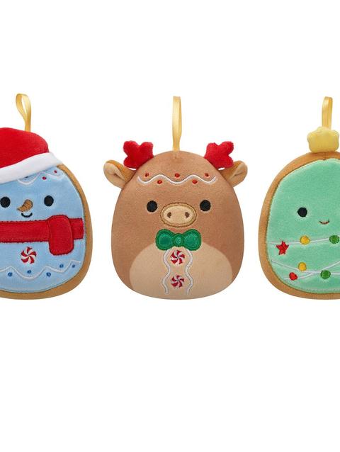 Jazwares Squishmallows Cookie Ornament 3-Pack New Arrival