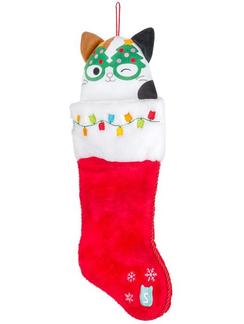 Jazwares Squishmallows Cam the Cat Holiday Stocking Best Seller