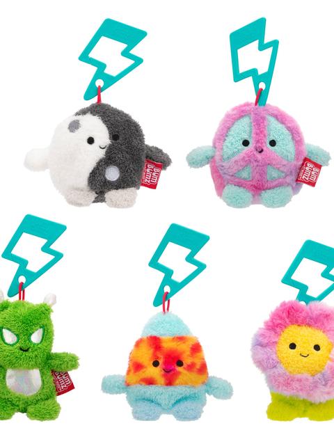 Jazwares 3.5-inch RetroBumz Plush Keychain Assortment Best Seller